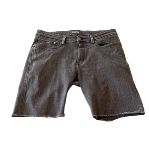 DUER Gray Denim Shorts